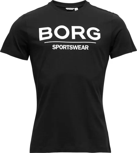 Bjorn Borg Heren T-shirt Samir Zwart