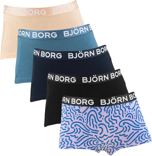 Björn Borg Korte short - MP001 Black/Blue/Pink