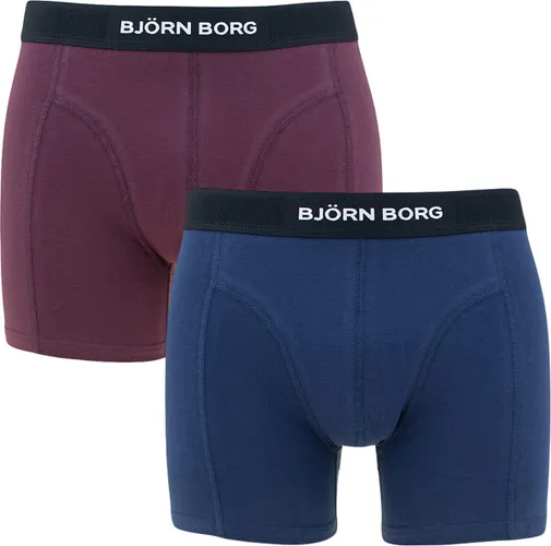 Björn Borg premium cotton stretch 2P boxers basic multi - M
