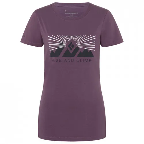 Black Diamond - Women's S/S Rise And Climb Tee - T-shirt