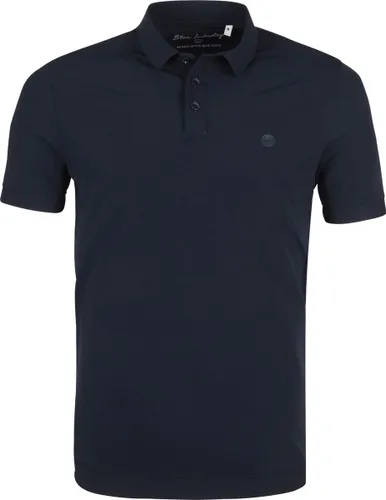 Blue Industry - Polo Jersey Donkerblauw - Modern-fit - Heren Poloshirt