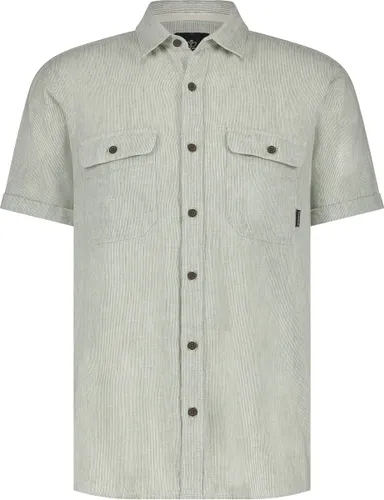 BlueFields Overhemd Shirt Ss Striped Y D 26234073 3411 Mannen