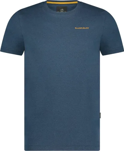 BlueFields T-shirt Gemeleerd T Shirt Met Ronde Hals 36134064 5558 Mannen