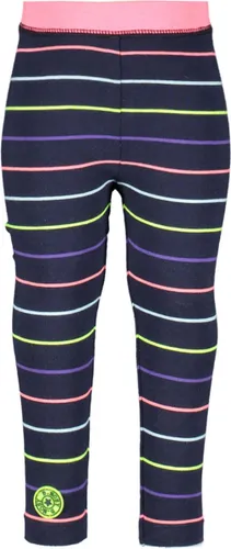 B.Nosy Meisjes Legging - multi kleur streep