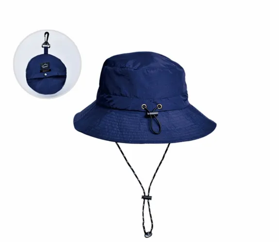 Boasty Bucket hat - Zonnehoed Denim Strandhoed UV bescherming - Blauw - regenbestendig -opvouwbaar-kerstcadeau