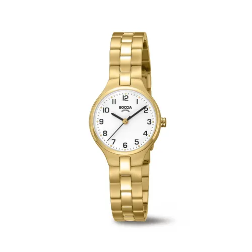 Boccia Titanium 3330-03 Dames Horloge 26mm
