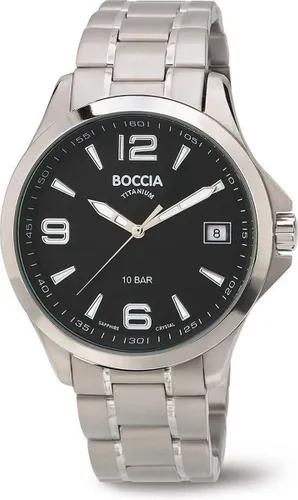 Boccia Titanium 3591.02 Heren Horloge 45 mm