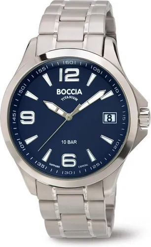 Boccia Titanium 3591.03 Heren Horloge 45 mm