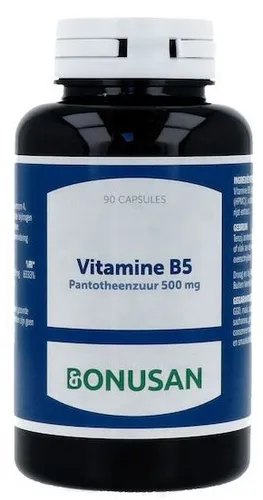 Bonusan Vitamine B5 Pantotheenzuur 500 mg