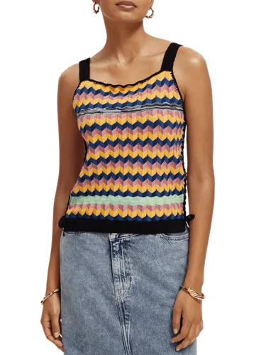 Born To Love knitted top - Maat XS - Multicolor - Vrouw - Top - Scotch & Soda