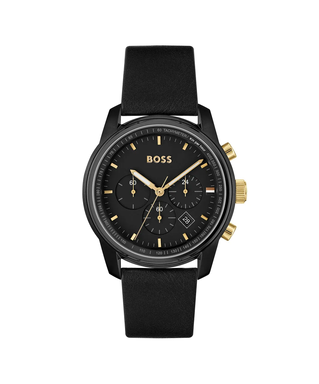 BOSS 1514003 Quartz chronograaf herenhorloge met zwarte