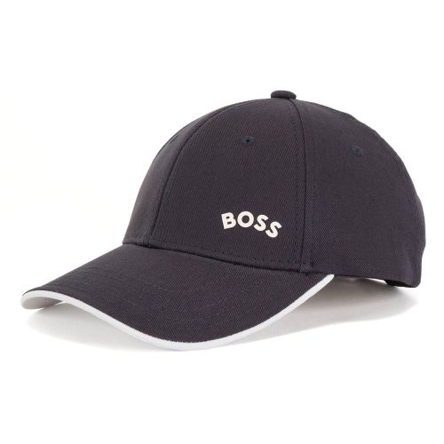 Boss Bold Curved Logo Cap Heren