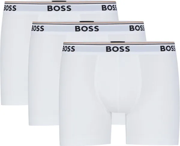 BOSS - Boxershorts Power 3-Pack Wit - Heren