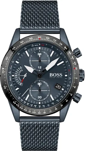 BOSS HB1513887 PILOT EDITION CHRONO Heren Horloge