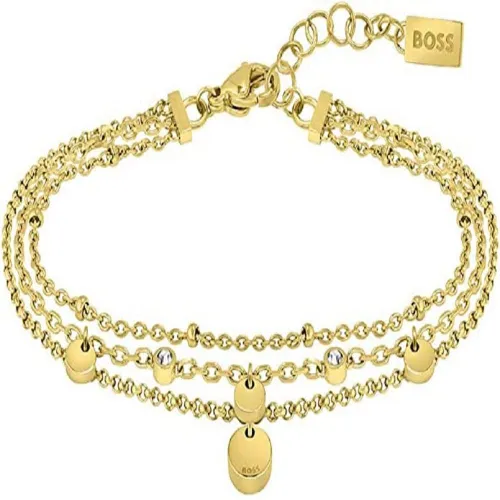 BOSS Jewelry 1580335 Damesarmband IRIS geelgoud