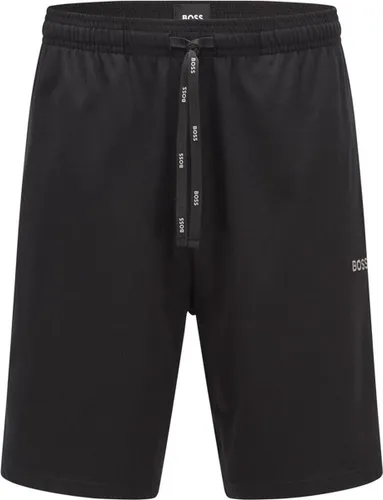BOSS Mix&Match Short - heren pyjama- of loungebroek kort - zwart