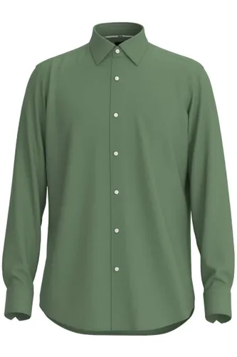 BOSS Regular Fit Overhemd groen, Effen