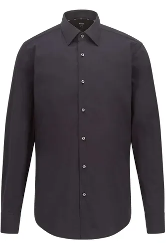 BOSS Regular Fit Overhemd ML6 (vanaf 68 CM) zwart