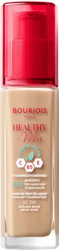 Bourjois Healthy Mix Clean Vegan Foundation 52.2 Golden Beige