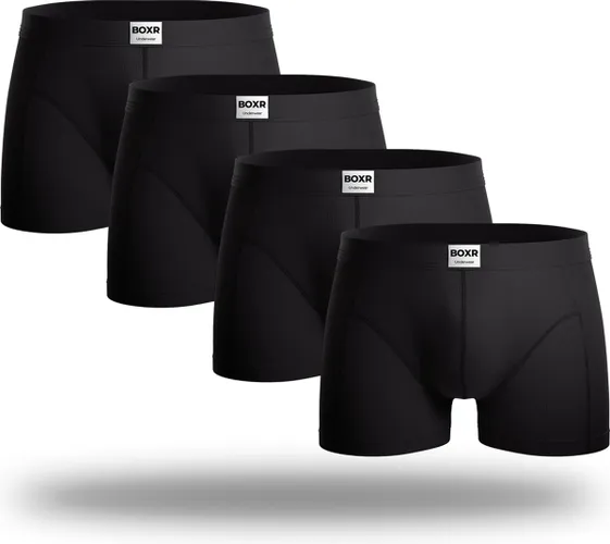 BOXR Underwear - Bamboe Boxershort Heren - Onderbroeken Heren - 4-Pack - XL - Bamboe Ondergoed - Ondergoed Heren - Bamboo Boxershort voor Mannen