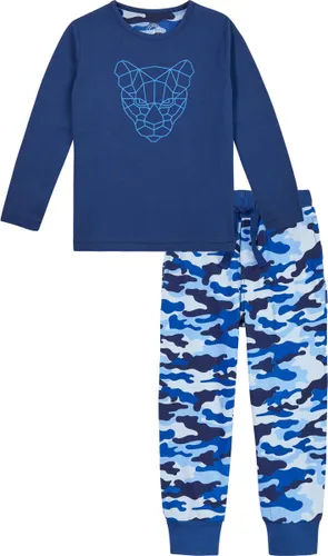 Boys Pyjama Set Cobalt strips 104