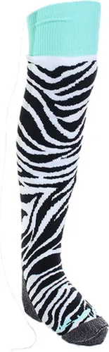 Brabo Socks BC8300C Zebra Sportsokken Junior