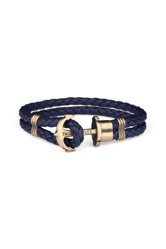 Bracelet Phreps Leather Navy Blue