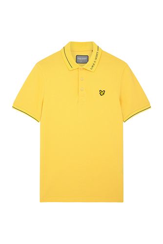 Branded Collar Polo Shirt Sunbeam