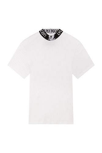 Branded Collar T-shirt White