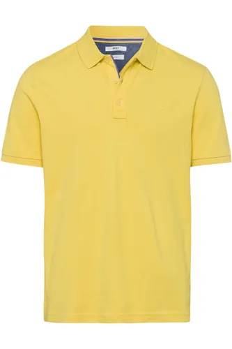 Brax Hi-FLEX Modern Fit Polo shirt Korte mouw geel