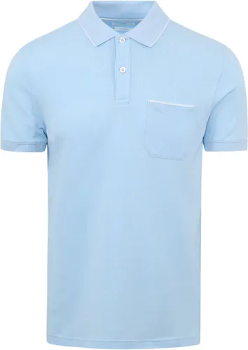 Brax - Polo Paddy Lichtblauw - Modern-fit - Heren Poloshirt