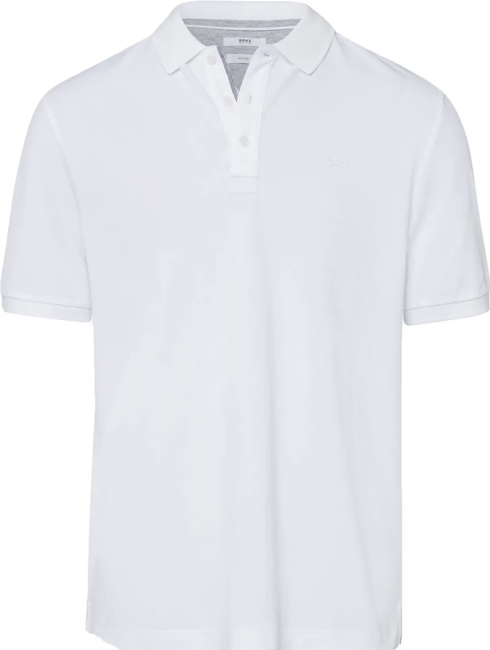 Brax - Polo Wit - Modern-fit - Heren Poloshirt
