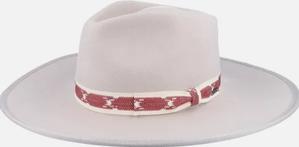 Brixton Jo Rancher hoed van wol - Beige