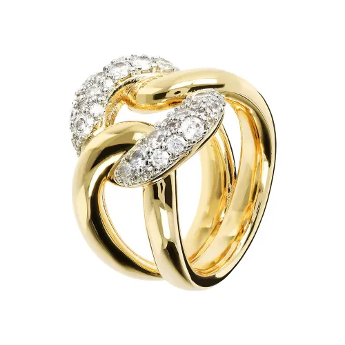 Bronzallure Fancy ring with CZ gemstone WSBZ01210YY