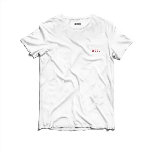Brooklyn - Witte Ait T-shirt | Alright | Statement | Slang | Grappig | Cadeau