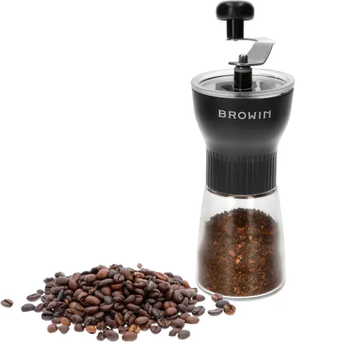 Browin 320500 handmatige koffiemolen met instelling