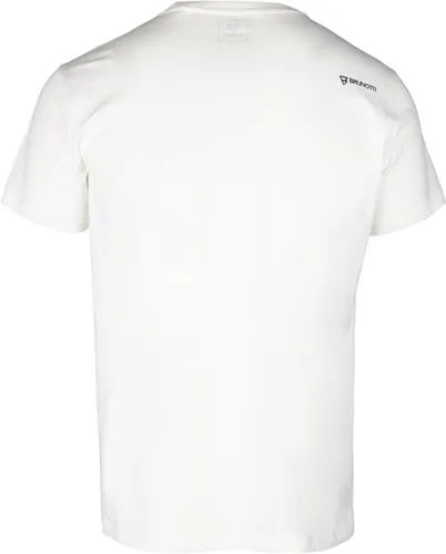 Brunotti Jahn-Logosquare Heren T-shirt | Wit - S