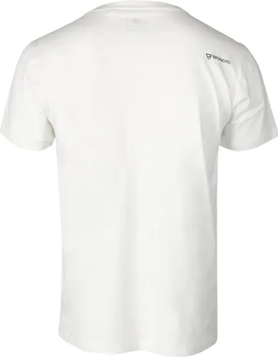Brunotti Jahn-Logotypo Heren T-shirt | Wit - XL
