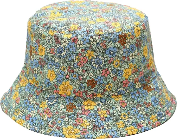 Bucket Hat - Bloem Groen | Katoen | Fashion Favorite