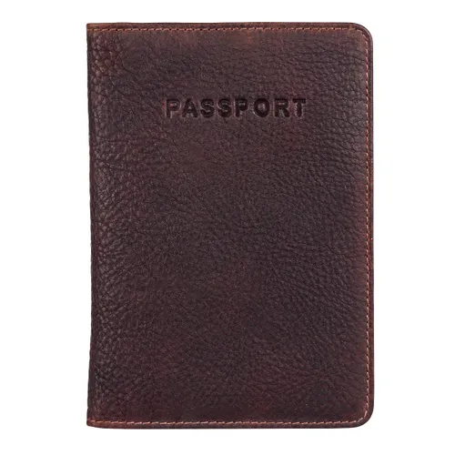 Burkely Antique Avery Passport Cover-Brown