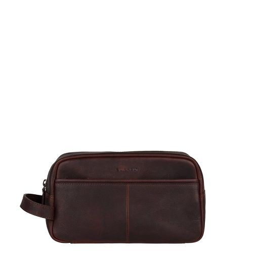 Burkely Antique Avery Toiletry Bag dark brown