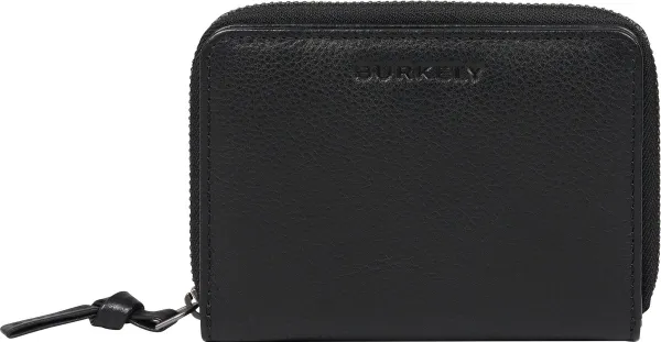 BURKELY Lush Lucy Dames Double Flap Wallet - Zwart