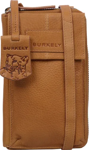 BURKELY Soft Skylar Dames Phone Wallet - Cognac