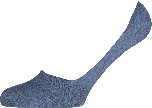 Burlington Everyday dames invisible sokken (2-pack) - katoen - licht jeans blauw