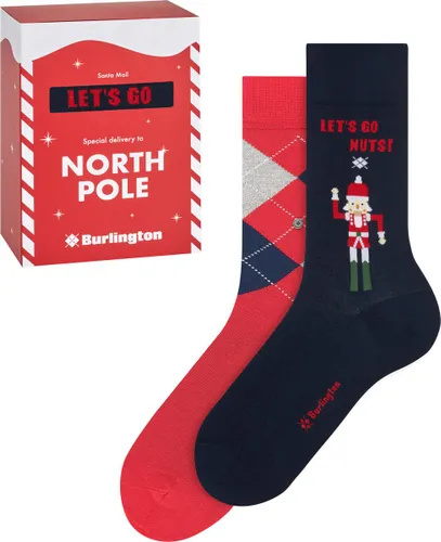Burlington X-Mas Gift Box cadeau geschenkset sokken heren veelkleurig