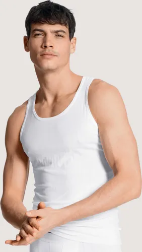 CALIDA-Pure & Style-Mannen-Singlet-Wit