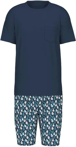 Calida Relax Imprint Pyjama korte broek - 407 Blue