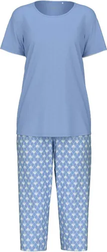 Calida Shell Nights Pyjama 3/4 broek - 399 Blue