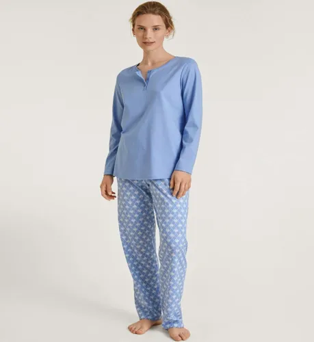 Calida Shell Nights Pyjama lange broek - 399 Blue