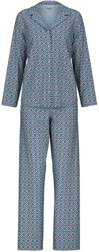 Calida Spring Nights Pyjama lange broek - 565 White/Blue/Pink